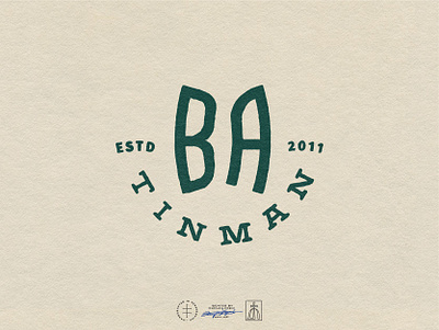 B. A. Tinman antique cbd clean font hand drawn hand lettering handlettering illustrator lettering logo logo design logotype minimal retro simple slab serif typeface typography vintage wordmark