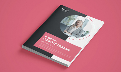 company profile, brochure, annual report adobe agency annual annual report bi fold brochure branding brochure business business corporate company profile flyer folded graphic design indesign infographic modern template