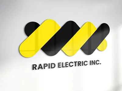 Logo Design for Rapid Electric Inc. branding design graphic design illustration logo