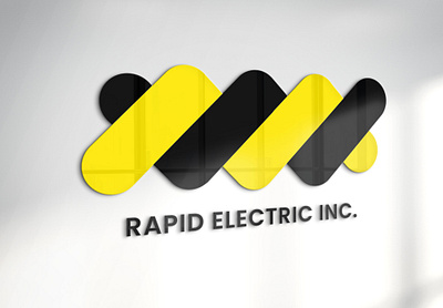 Logo Design for Rapid Electric Inc. branding design graphic design illustration logo