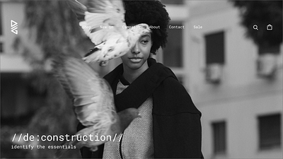 DIG Athens _ Website Design creative direction design fashion label shopify visual design web design website