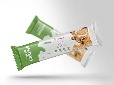 Greens energy bar design bar branding design graphic design greens label muesli