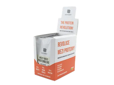 Edible insect startup display packaging branding design display displaypackaging edible insects foodsupplement graphic design label logo