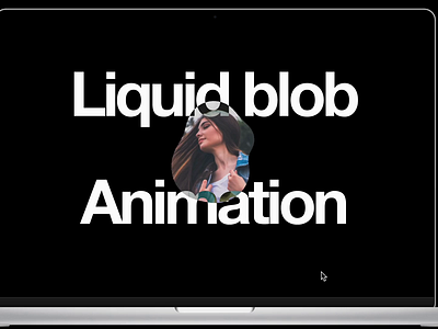 Liquid blob animation (Figma) animation blobanimation design figma liquid ui ux
