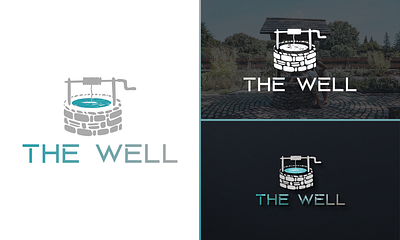 The Well Logo app branding church logo design graphic design illustration logo tech logo typography ui ux vector