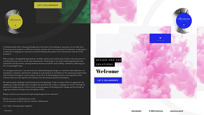 Intro_Anemone branding design graphic design logo ui ux