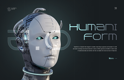 HUMANIFORM animation robototech ui