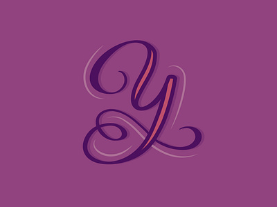 36 Days of Type - Y 36 days of type illustration letter y lettering typography y