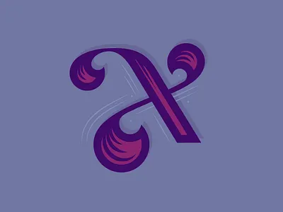 36 Days of Type - X 36 days of type illustration letter x lettering typography x