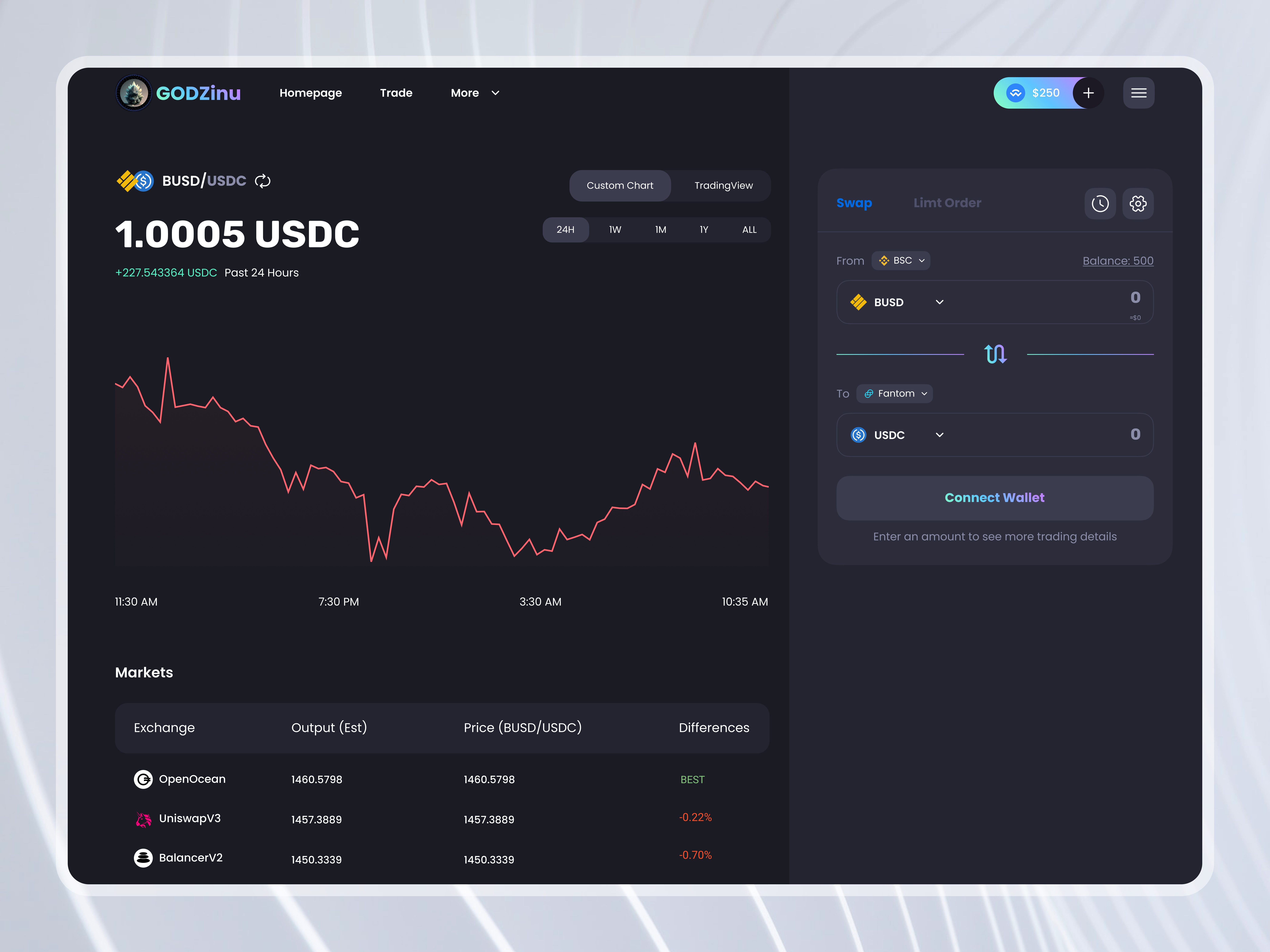 Dex Aggregator: home