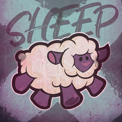 The Sheep brand design branding brands design graphic design illustration logo logo design sports