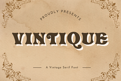 Vintique | Vintage Font app branding design font fonts funky graphic design groovy handwriting handwritten illustration lettering logo ui vintage