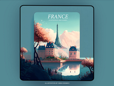 France 3d ai ai generated animation app branding clean design graphic design illustration logo mobile motion graphics trend 2023 trend 2024 ui ux