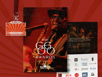 The DC Go-Go Awards Show Branding branding design graphic design ui ux web design website