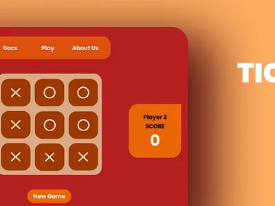 ❌⭕❌ Tic-Tac-Toe game UI ❌⭕❌ app branding design graphic design illustration logo typography ui ux vector