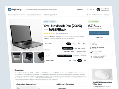 E-commerce — Website Design | Concept design e commerce design ecommerce graphic design marketplace online shop ui ui design user interface ux web website