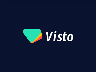 Visto Logo Design, V logo, Mobile app logo by Aminul Islam | Logo ...