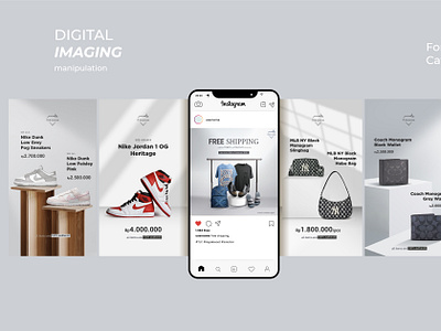 Digital Imaging | Story Prodcut Catalog 2d adobe photoshop advertising branding graphic design manipulation promotion shop
