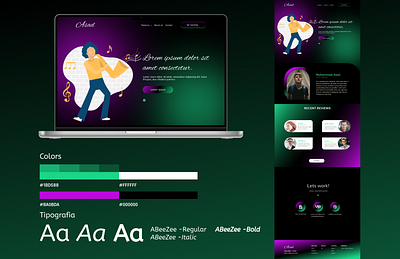 Portfolio Website aggresive art branding design figma graphic design guideline illustration logo minimal mockup modern new new ui style ui ui design web design