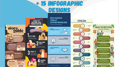 $5.00 On Fiverr branding business infographic graphic design infographic infographic design