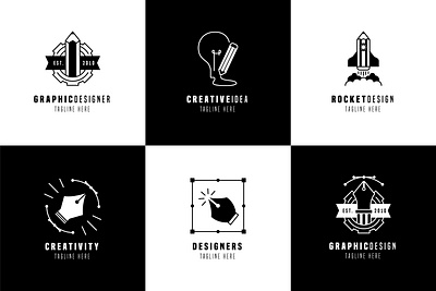 Logo Design - Black and White branding design graphic design logo