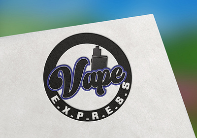 Vape Express Logo Design. (Client Work) branding design graphic design logo