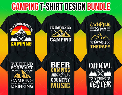 Hiking T-Shirt Design Bundle branding custom design graphic design illustration logo newshirtr svg tshirt tshirtdesign tshirtdesignpng typography vector vintage