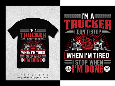 Truck/Trucker /Truck Driver T Shirt Design branding free truck t shirt designs graphic design illustration mobile print rony saha rronysaha t shirt design t shirt design for truck truck truck driver t shirt design truck driver t shirt ideas truck driver t shirts truck driver tee shirts truck logo truck shirt designs truck t shirt design tshirt typography