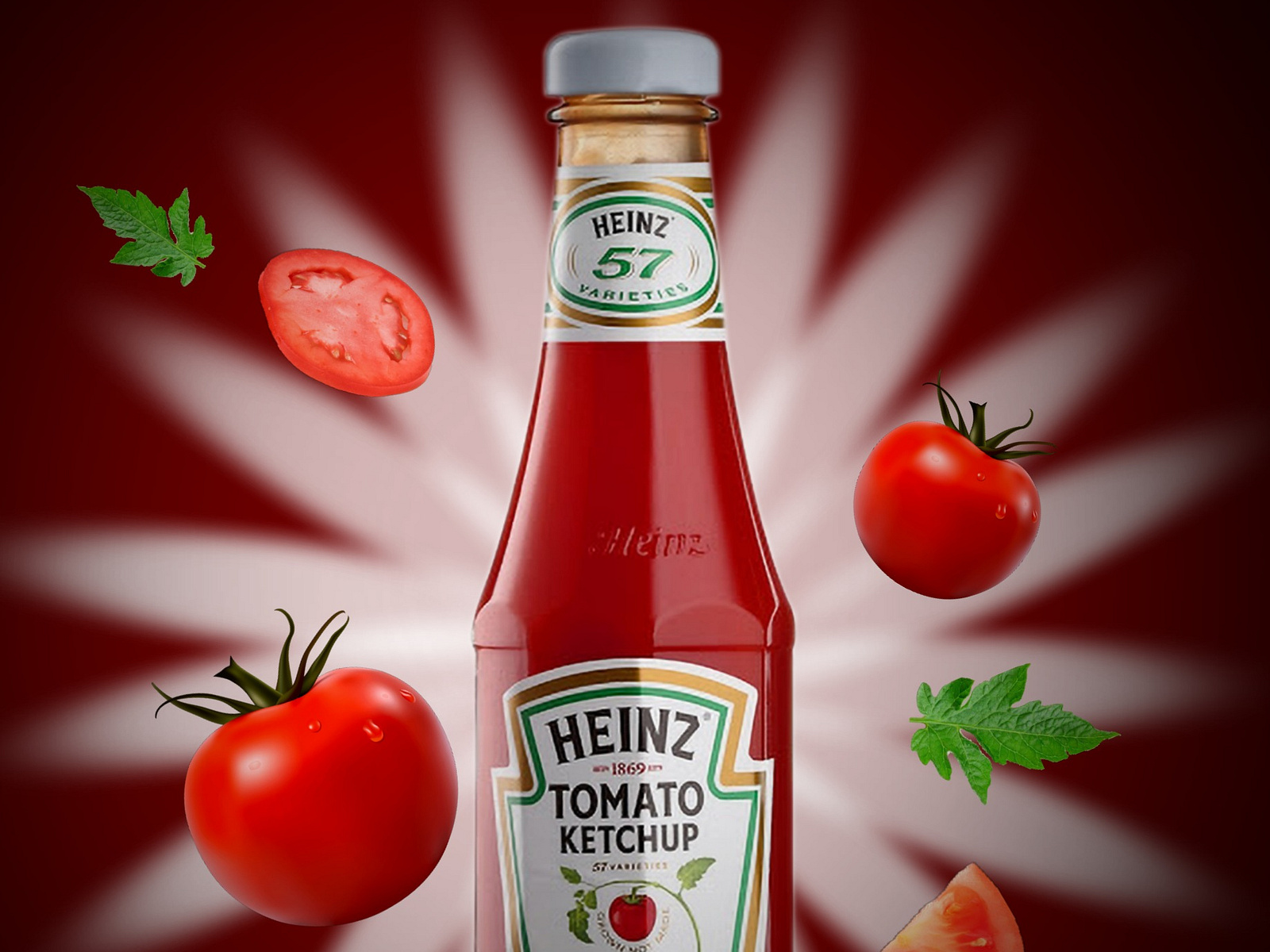 Yummy..!! Tomato Ketchup Advertise Poster by Tamjid Hassan on Dribbble