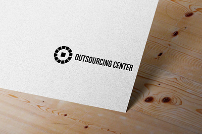 Outsourcing Center Logo branding design graphic design illustration logo typography vector