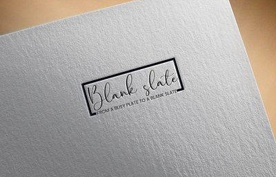 BLANK SLATE blank slate logo branding businesslogo company logo creativelogo design illustration logo logo color logo design logo ideas logo types logodesign modern vector