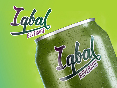 can, energy, drink, juice, Iqbal beverage logo design beverage brewery brewing can distillery energy food food drink fruit healthy juice logo logo design logodesign red bull restaurant silver smoothie soda youthful