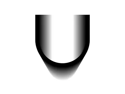 Letter U | 36 Days of type bold clean design flat gradient letter letter u logo logo design letter u minimal minimalist professional saas simple software tech u u letter logo design