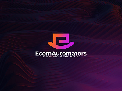 Ecom Automators Logo Design 3d animation app branding design graphic design illustration logo ui vector