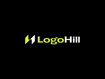 LogoHill Design Agency Logo agency brand design agency h hill l letter lh logo logo design logohill web