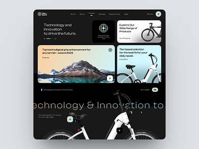 Electric Bicycle design interfacedesign ui uiux ux