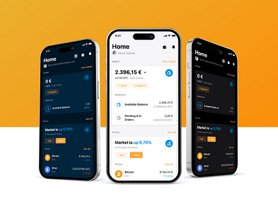 Revamping NiceHash • Complete Redesign of UX & UI android bitcoin blockchain components crypto design exchange ios mining mobile app nicehash redesign saas software ui ux wireframes