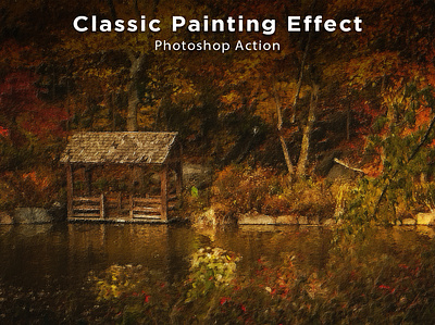Classic Painting Effect - Photoshop Action action actions add ons art artistic atn best seller canvas carbon digital dry hdr impressionist oil painted look painting photography photoshop real oil vintage