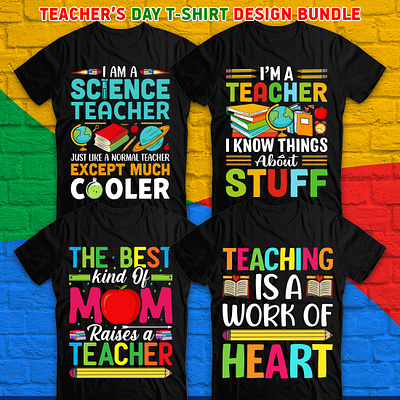 This is a trendy and amazing custom t-shirt design best teacher ever branding graphic design illustration math teachers day teachers day bundle vector