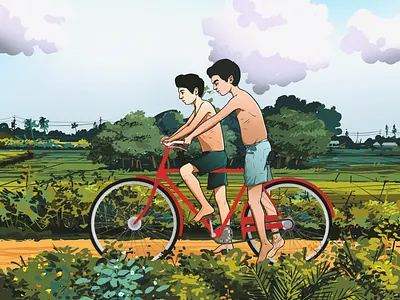 Childhood Memories 2 character illustration concept art concept illustration digital illustration illustraion illustration illustration art illustrations illustrator vector illustration