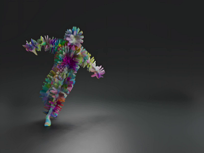 Let's Dance! 3d 3danimation adobe after effects animation blender design light motion motion graphics rainbow studio