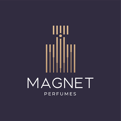 Perfume Shop Logo branding design graphic design illustration logo logodesign m mlogo pefumelogo perfume