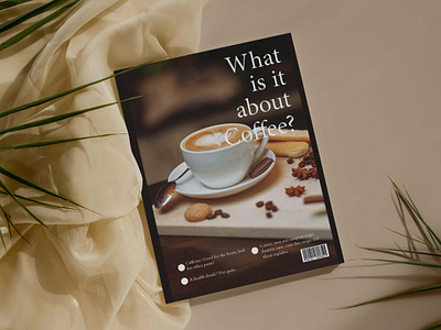 Coffee Magazine Design abode illustrator adobe branding design graphic design illustration indesign logo magazinedesign mockup ui ux vector