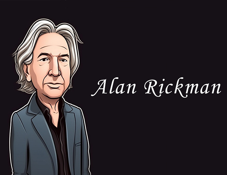 Celebrating Alan Rickman by Beehaya on Dribbble