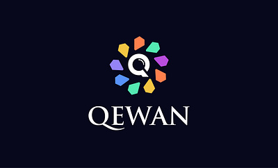 Qewan Logo Design 3d animation app awesome logo best logo brand brand identity branding creative logo design graphic design icon illustration logo logo design motion graphics typography ui ux vector