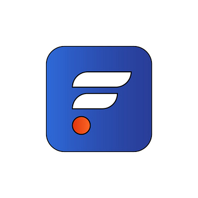 Logo Concept F branding design graphic design illustration logo ve vector