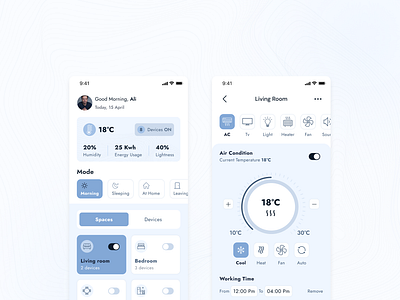 Smart Home | mobile app app design application design interaction ui ui design ux ux design