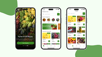 Foodoo Foodstuff Shopping Mobile App ecommerce productdesign shopping uiux uxdesign