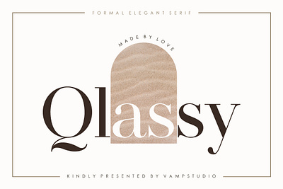 Qlassy Modern Unique Serif Font branding design font font awesome font design font family fonts typeface