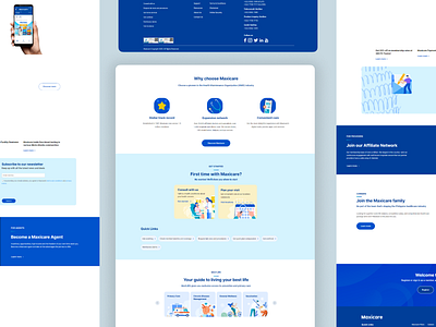 Maxicare Corporate Website Revamp copywriting information architecture ux